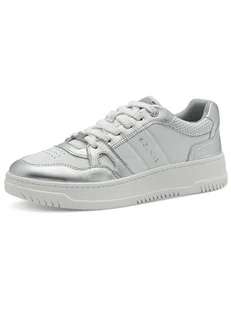 s.Oliver Sneakersy w kolorze szaro-białym - Trampki damskie - miniaturka - grafika 1