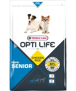 VERSELE-LAGA Opti Life Senior Mini 7,5kg - z kurczakiem - dla małych ras w wieku powyżej 7 lat - Sucha karma dla psów - miniaturka - grafika 2