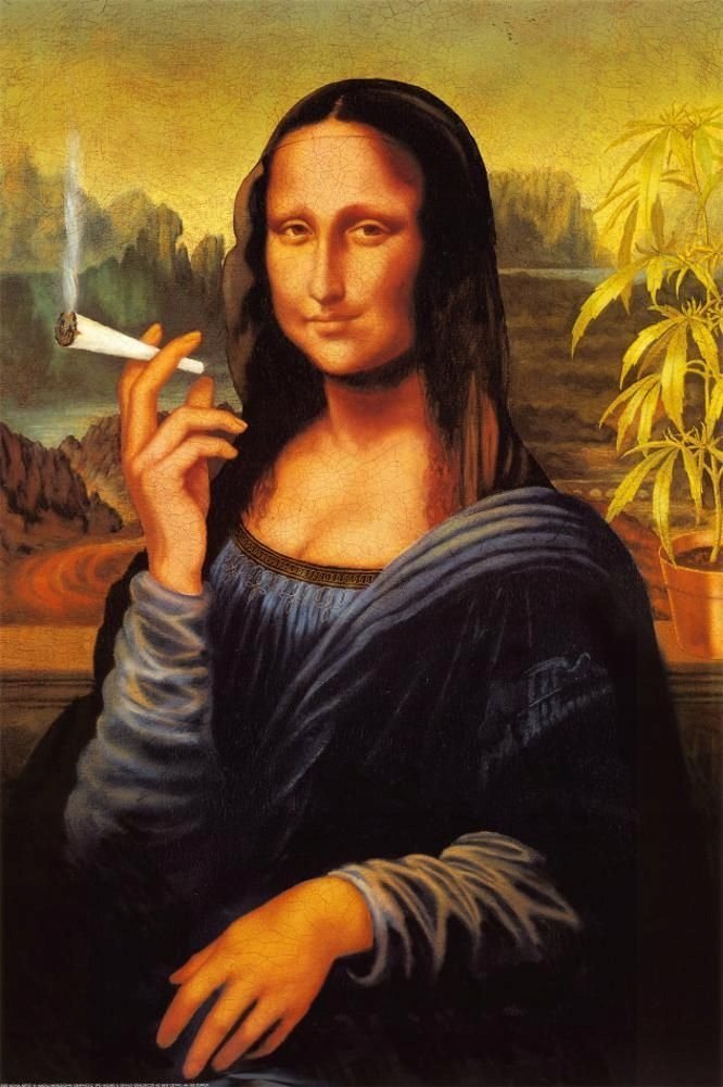 PODKŁADKA POD MYSZ Z Nadrukiem 22x18 cm Mona Lisa Joint Tekst Prezent