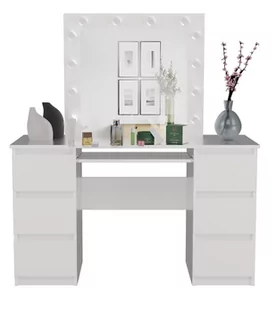 Zestaw toaletka Marina T/L+KUB BIAŁY - Biurka - miniaturka - grafika 3