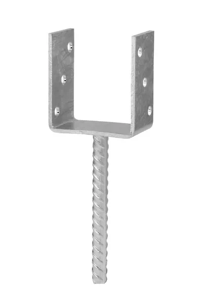 Podstawa słupa kotwa PS 120 mm do wmurowania gr 4 mm MOCNA, STABILNA