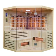 Sauny - Sauna na podczerwień 180X180X200CM MO-EA4CR Infrared Mazur - miniaturka - grafika 1