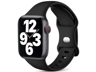 Alogy Sportowy pasek silikonowy do Apple Watch 38/40/41mm Czarny 9373X1 - Akcesoria do smartwatchy - miniaturka - grafika 1
