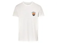 Koszulki męskie - LIVERGY® T-shirt męski z bawełny (Biały, M (48/50)) - miniaturka - grafika 1