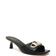 Klapki i japonki damskie - Michael Kors Skórzane klapki AMAL KITTEN - miniaturka - grafika 1