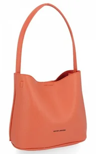 Uniwersalne Torebki Damskie firmy David Jones Koralowa - Torebki damskie - miniaturka - grafika 1