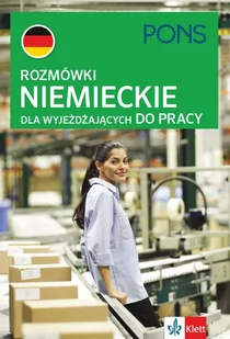 Pons Rozmówki niemieckie dla wyjeżdżających do pracy praca zbiorowa - Słowniki języka polskiego - miniaturka - grafika 1