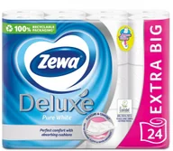 Papier toaletowy - PAPER WC ZEWA DELUXE WHITE 3PLY 24PCS - miniaturka - grafika 1