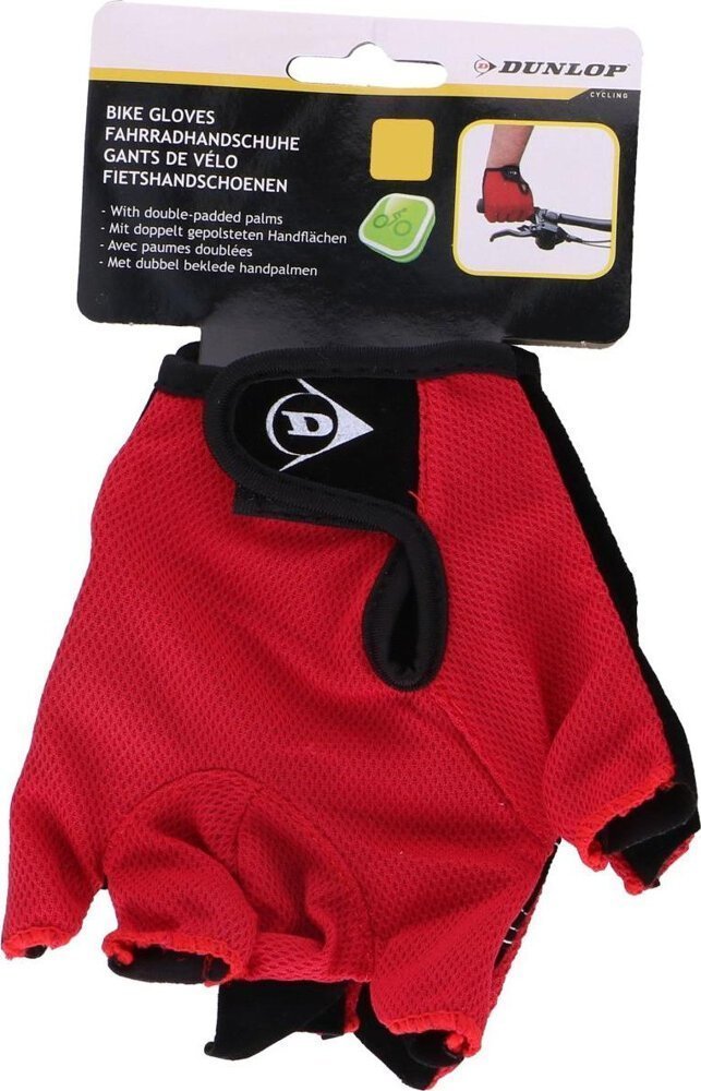 Dunlop Rękawiczki rowerowe Dunlop senior r. XL - czerwony