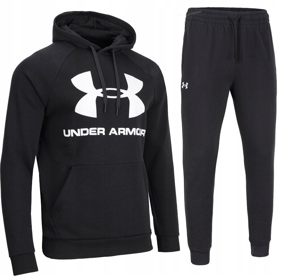 UNDER ARMOUR OCIEPLANY MÄSKI DRES BAWEĹNA BLUZA SPODNIE / rozm XXL