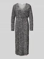 Sukienki - Sukienka midi z dekoltem w serek model ‘FAITH’ - miniaturka - grafika 1