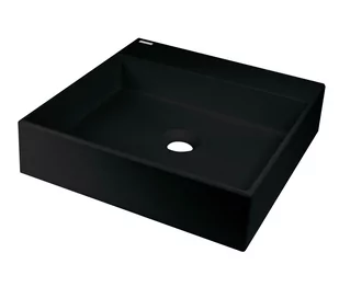 Deante Correo Umywalka nablatowa 40x40 cm nero CQRNU4S - Umywalki - miniaturka - grafika 1
