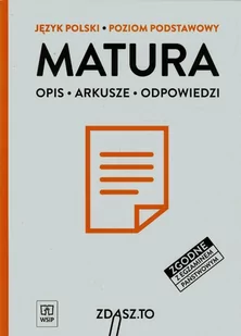 WSiP Matura Język polski Poziom podstawowy - WSiP - Materiały pomocnicze dla uczniów WSiP Matura Język polski Poziom podstawowy - WSiP - Materiały pomocnicze dla uczniów - miniaturka - grafika 2
