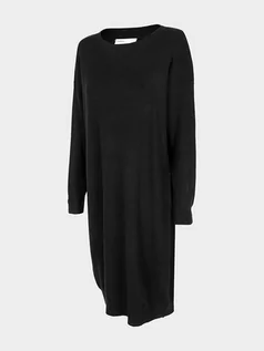 Sukienki - Outhorn Sukienka w kolorze czarnym - grafika 1