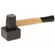 Młotki - Dedra młotek brukarski 1,0 kg z nakładką gumową 13M10 - miniaturka - grafika 1