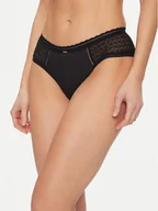 Majtki damskie - Chantelle Bokserki Monogram C11ZB0 Czarny - miniaturka - grafika 1