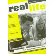 Podręczniki dla liceum - Sarah Cunningham, Peter Moor, Marta Umińska Real Life Elementary WB PEARSON - miniaturka - grafika 1