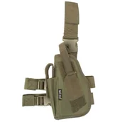 Amunicja i osprzęt ASG - Kabura MIL-TEC udowa lewostronna OLIVE - miniaturka - grafika 1