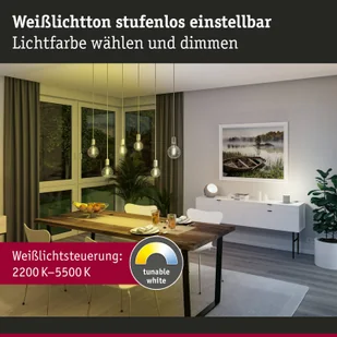 Paulmann żarówka LED ZigBee E27 7,5W CCT złota - Żarówki LED - miniaturka - grafika 3