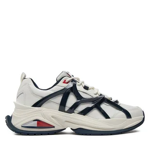 Sneakersy Tommy Jeans Tjm Outdoor Runner EM0EM01385 Granatowy - Sneakersy męskie - miniaturka - grafika 1