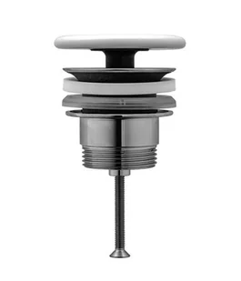 Duravit Akcesoria - Niezamykany odpływ zlewu 1 1/4, biały 0050750000 - Akcesoria do armatury i ceramiki - miniaturka - grafika 1