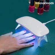Lampy UV do paznokci - Mini lampa do paznokci UV LED InnovaGoods - miniaturka - grafika 1
