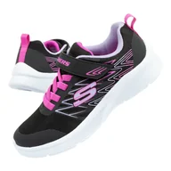 Buty dla dziewczynek - Buty dziecięce Skechers Bold Delight [302468L/BLK]-27,5 - miniaturka - grafika 1