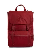 Plecaki - Plecak INVICTA - JOLLY SOLID - MAŁY, czerwony - Biuro, podróże i wypoczynek - Kieszeń na PC - Plecak damski - 100% Eco Material - miniaturka - grafika 1