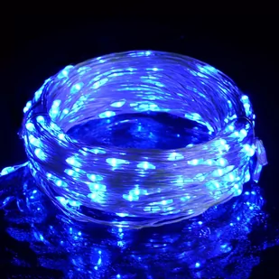 vidaXL Lampki choinkowe  Lampki LED niebieskie 15 m 330052 - Oświetlenie świąteczne - miniaturka - grafika 1