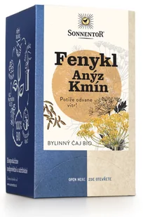 Sonnentor - Koper włoski Anyż Kminek, herbata w torebkach, ekologiczna, 18 szt. - Herbata - miniaturka - grafika 1