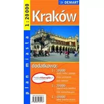 Kraków - plan miasta 1:20 000 - Atlasy i mapy - miniaturka - grafika 1