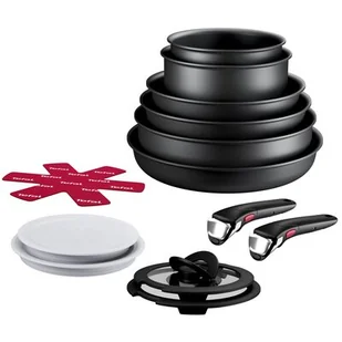 Zestaw patelni TEFAL Ingenio Eco Resist (13 elementów) - Zestawy garnków i patelni - miniaturka - grafika 1