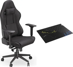 Fotel Endorfy Scrim BK F (EY8A004) czarny + Endorfy Floor Pad FP120R (EY8G001) - Fotele gamingowe - miniaturka - grafika 1