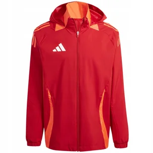 Kurtka męska adidas Tiro 24 Competition All-Weather czerwona IR9522 L - Kurtki męskie Kurtka męska adidas Tiro 24 Competition All-Weather czerwona IR9522 L - Kurtki męskie - miniaturka - grafika 1