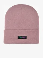 Czapki męskie - Czapka zimowa Oakley B1B Gradient Patch Beanie - toadstool - miniaturka - grafika 1
