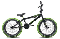 Rowery - KS Cycling Freestyle Fatt 20 cali Czarno-zielony - miniaturka - grafika 1