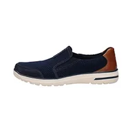 Klapki i japonki męskie - bugatti Męskie klapki BAX Comfort Slipper, ciemnoniebieskie, 40 EU, granatowy, 40 EU Weit - miniaturka - grafika 1