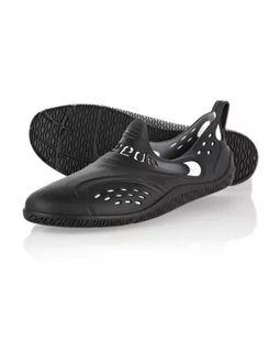 Speedo Zanpa Buty wodne Mężczyźni, black/white EU 46 2020 Klapki i sandały kąpielowe - Pływanie - miniaturka - grafika 1