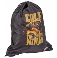 Worki na buty - LEGO Ninjago Drawstring Bag 20286-2513 Czarne One size - miniaturka - grafika 1