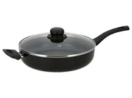 Patelnie - SILVERCREST® Patelnia aluminiowa ze szklaną pokrywką, Ø 28 cm - miniaturka - grafika 1