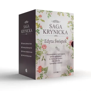KPL Saga Krynicka (4 pak) Sekrety kobiecych dusz + Fantazje niewinnych lat + Porywy namiętnych serc - Proza obcojęzyczna - miniaturka - grafika 1