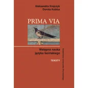 Pozostałe języki obce - Wydawnictwo Uniwersytetu Wrocławskiego Prima via, Wstępna nauka języka łacińskiego - teksty - Aleksandra Krajczyk, Dorota Kubica - miniaturka - grafika 1