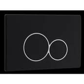 Przyciski spłukujące - BALNEO F0303020203-2 Przycisk spłukujący do stelażu podtynkowego EXO BLACK - miniaturka - grafika 1