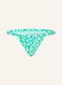 Stroje kąpielowe - Seafolly Dół Od Bikini Brazylijskiego Animal Instinct gruen - miniaturka - grafika 1