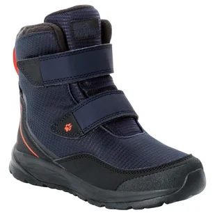Dziecięce buty zimowe Jack Wolfskin Polar Bear Texapore High Vc K Rozmiar butów (UE): 32 / Kolor: niebieski - Buty dla chłopców - miniaturka - grafika 1