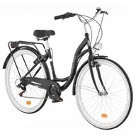 Rowery - Dawstar Citybike S7B 28 cali Damski Czarny 2023 - miniaturka - grafika 1