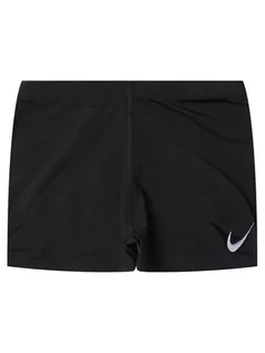 Kąpielówki dla chłopców - Nike Szorty kąpielowe Square Logo NESS9742 Czarny Regular Fit - grafika 1