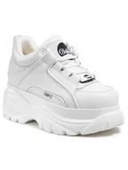 Sneakersy damskie - Buffalo Buty damskie sneakersy Buffalo London 1339-14 2.0 1533230-WHT 1533230WHT - miniaturka - grafika 1