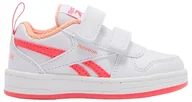 Buty dla dziewczynek - Reebok Royal Prime 2.0 Two Strap sneakersy dziewczęce, Ftwrwhite Sunsetcoral Sunkissedorange, 24 EU - miniaturka - grafika 1