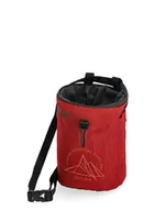 Sprzęt wspinaczkowy - Woreczek na magnezję Edelrid Chalk Bag Rodeo L - vinered - miniaturka - grafika 1